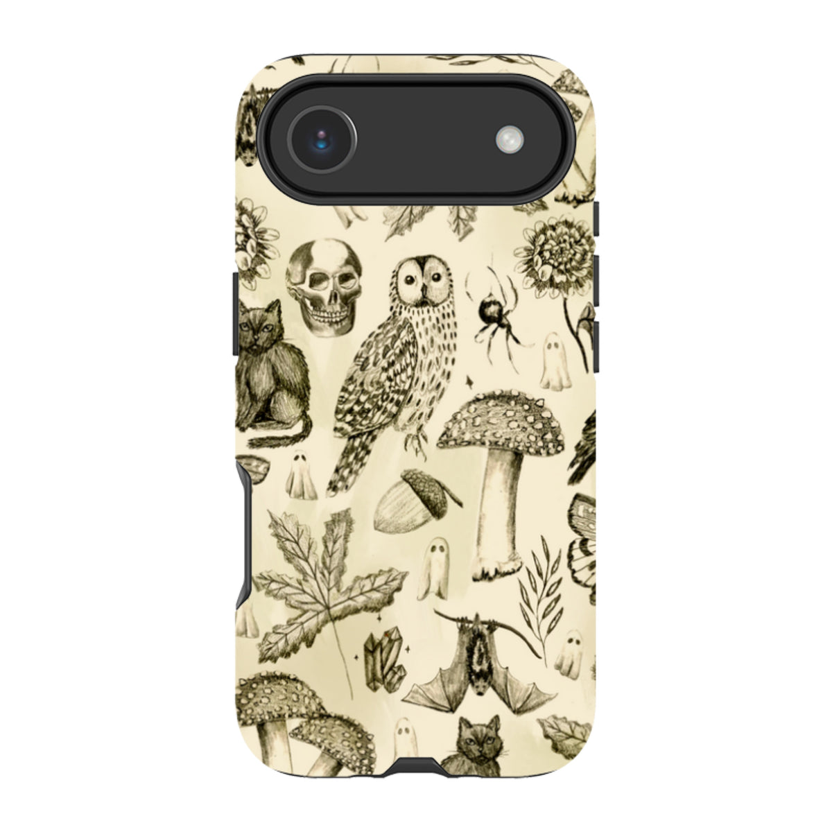 iPhone Tough Case - Pencil Fall By Abby Jacobs
