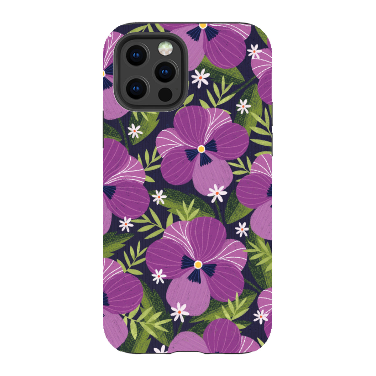 iPhone Tough Case - Pensees I By Ali Brookes