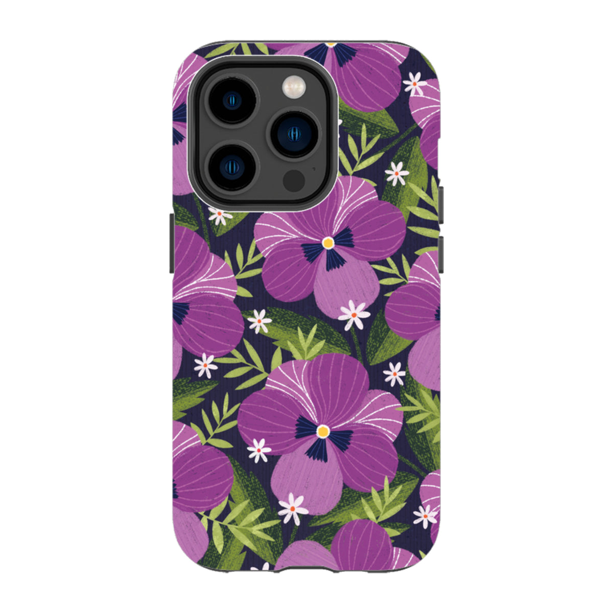 iPhone Tough Case - Pensees I By Ali Brookes