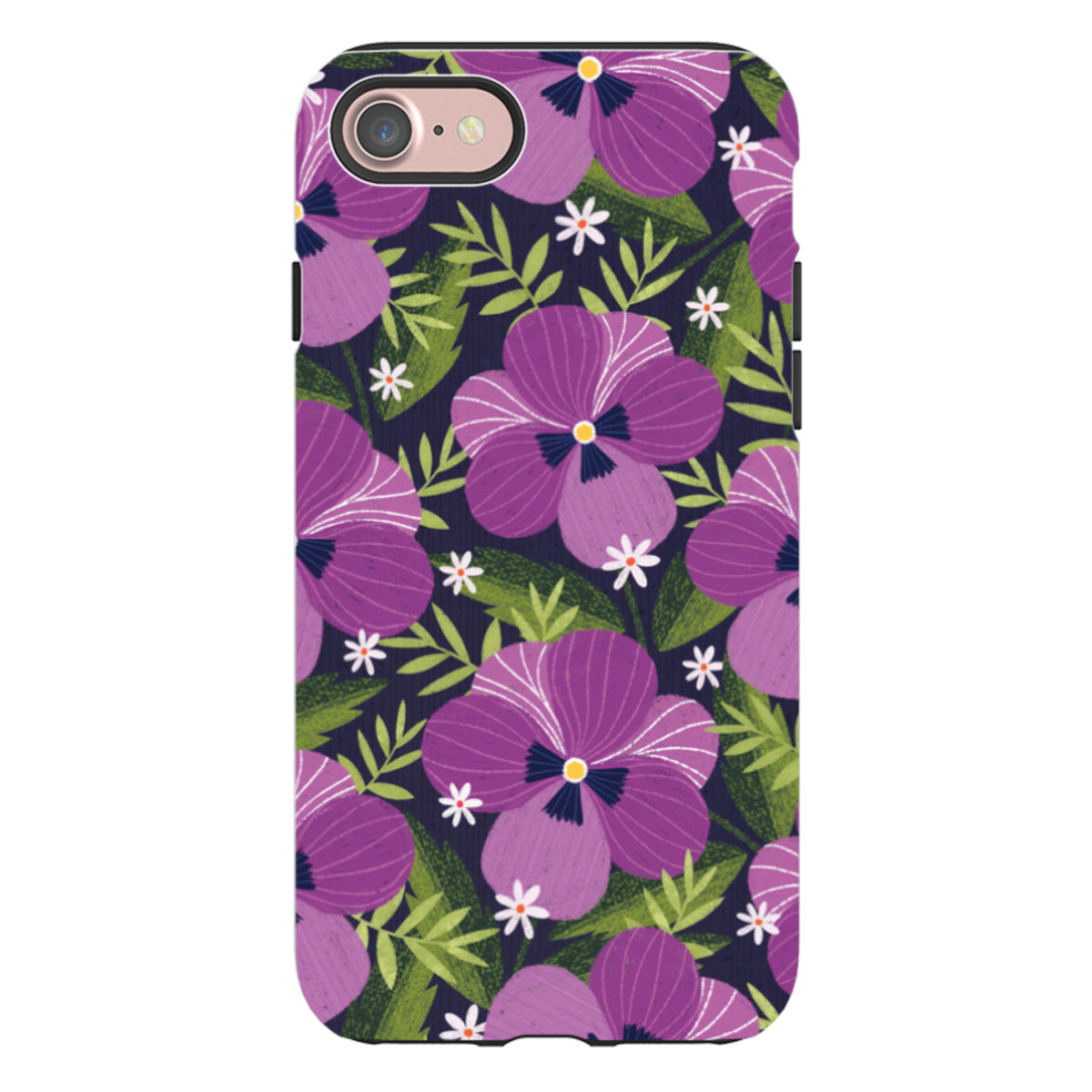 iPhone Tough Case - Pensees I By Ali Brookes