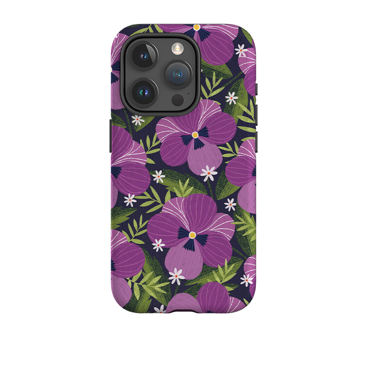iPhone Tough Case - Pensees I By Ali Brookes