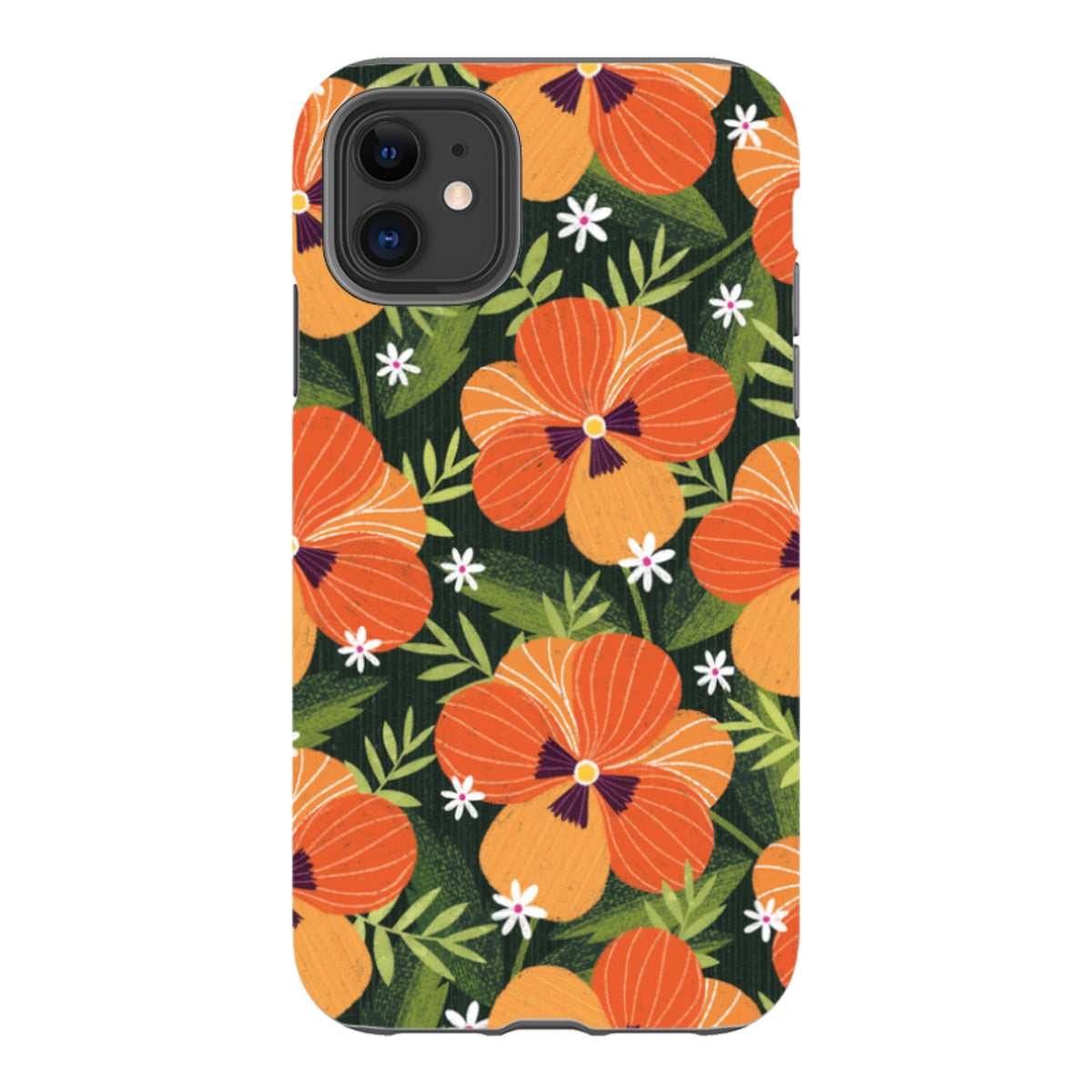 iPhone Tough Case - Pensees II By Ali Brookes