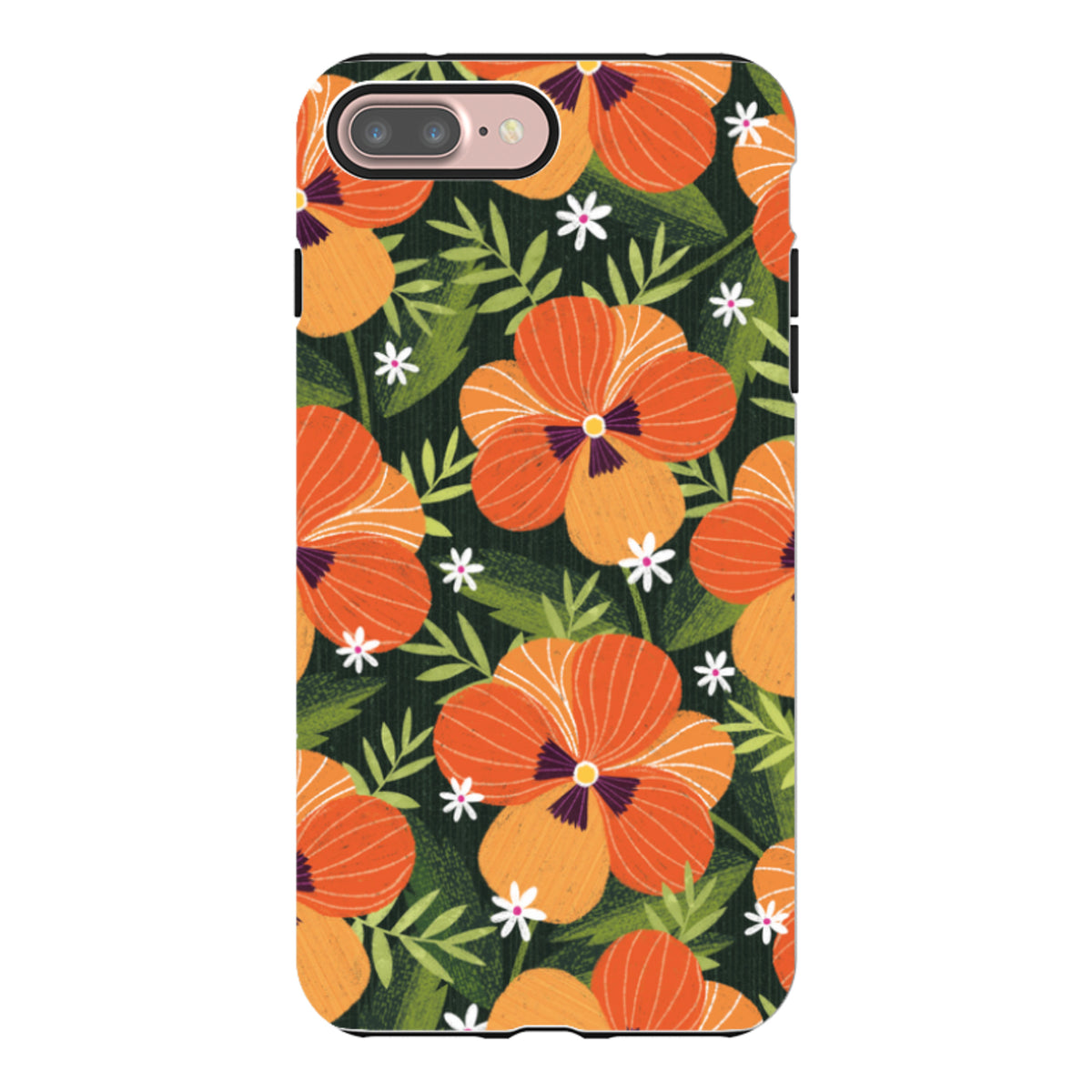 iPhone Tough Case - Pensees II By Ali Brookes