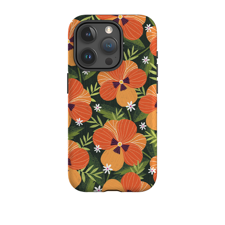 iPhone Tough Case - Pensees II By Ali Brookes