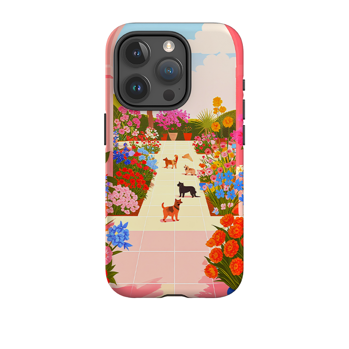 iPhone Tough Case - Pets Garden