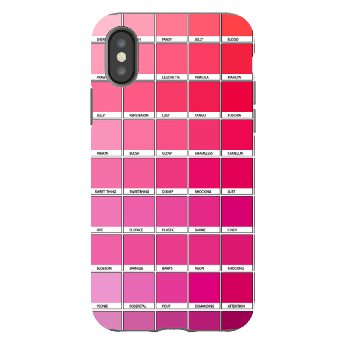 iPhone Tough Case - Pink Chromology By Kitty Joseph