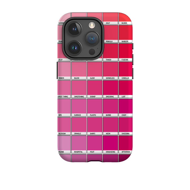 iPhone Tough Case - Pink Chromology By Kitty Joseph