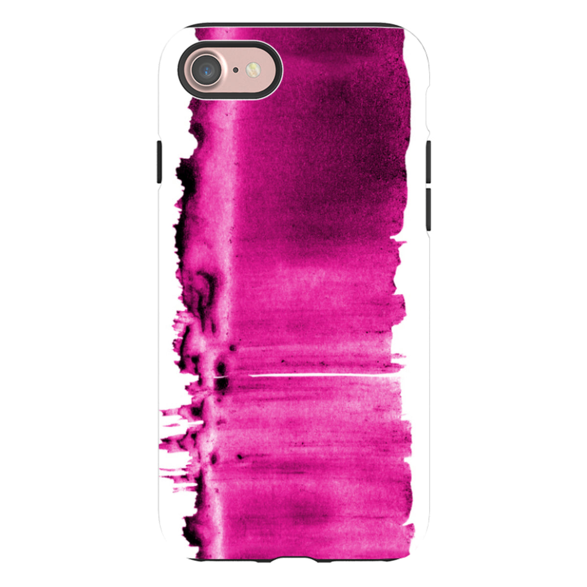 iPhone Tough Case - Pink Ink By Kitty Joseph
