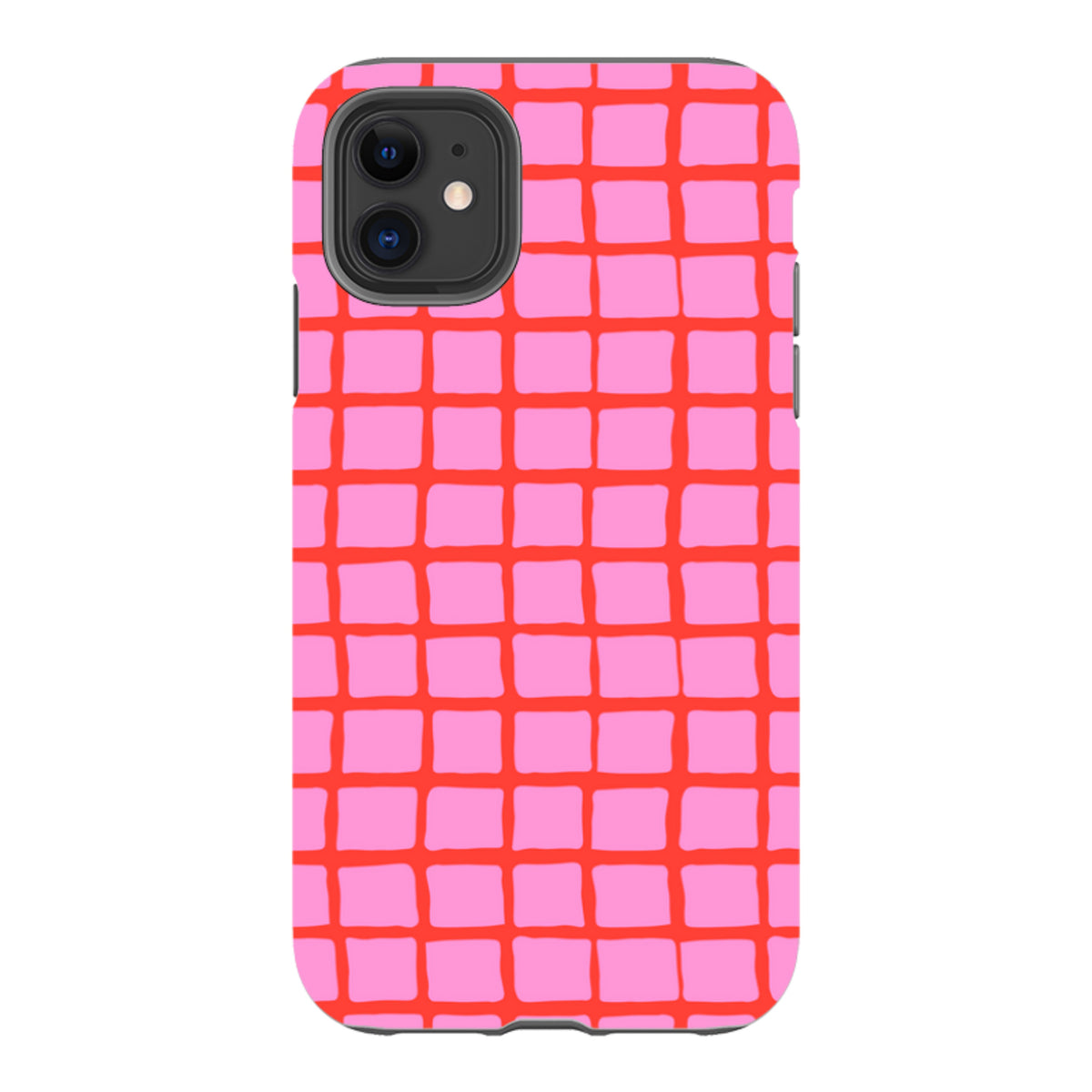 iPhone Tough Case - Pink Tiles