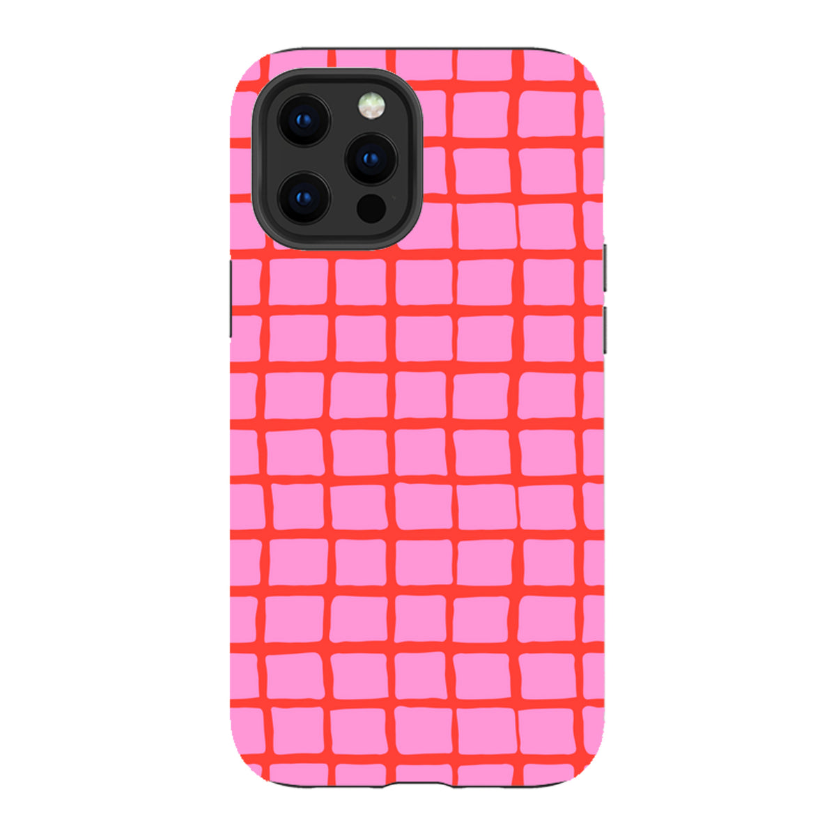 iPhone Tough Case - Pink Tiles