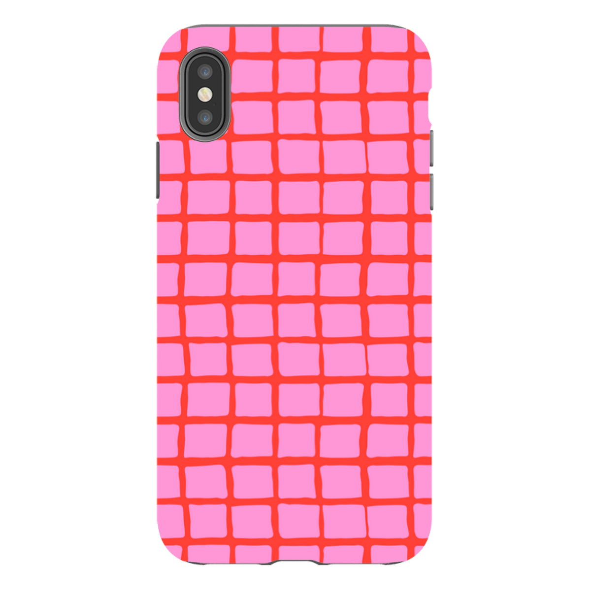 iPhone Tough Case - Pink Tiles