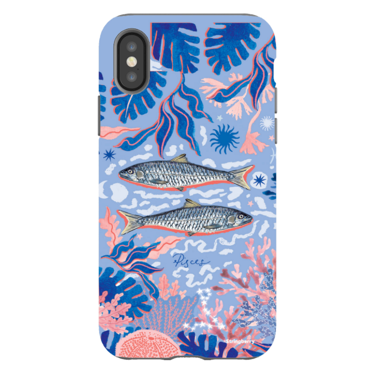 iPhone Tough Case - Pisces By Emma Frances Grant