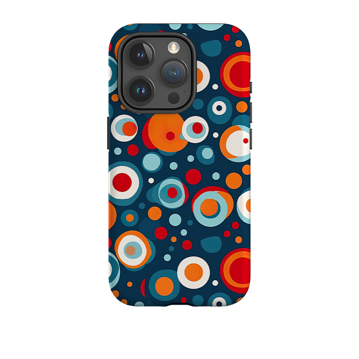 iPhone Tough Case - Planet Polka