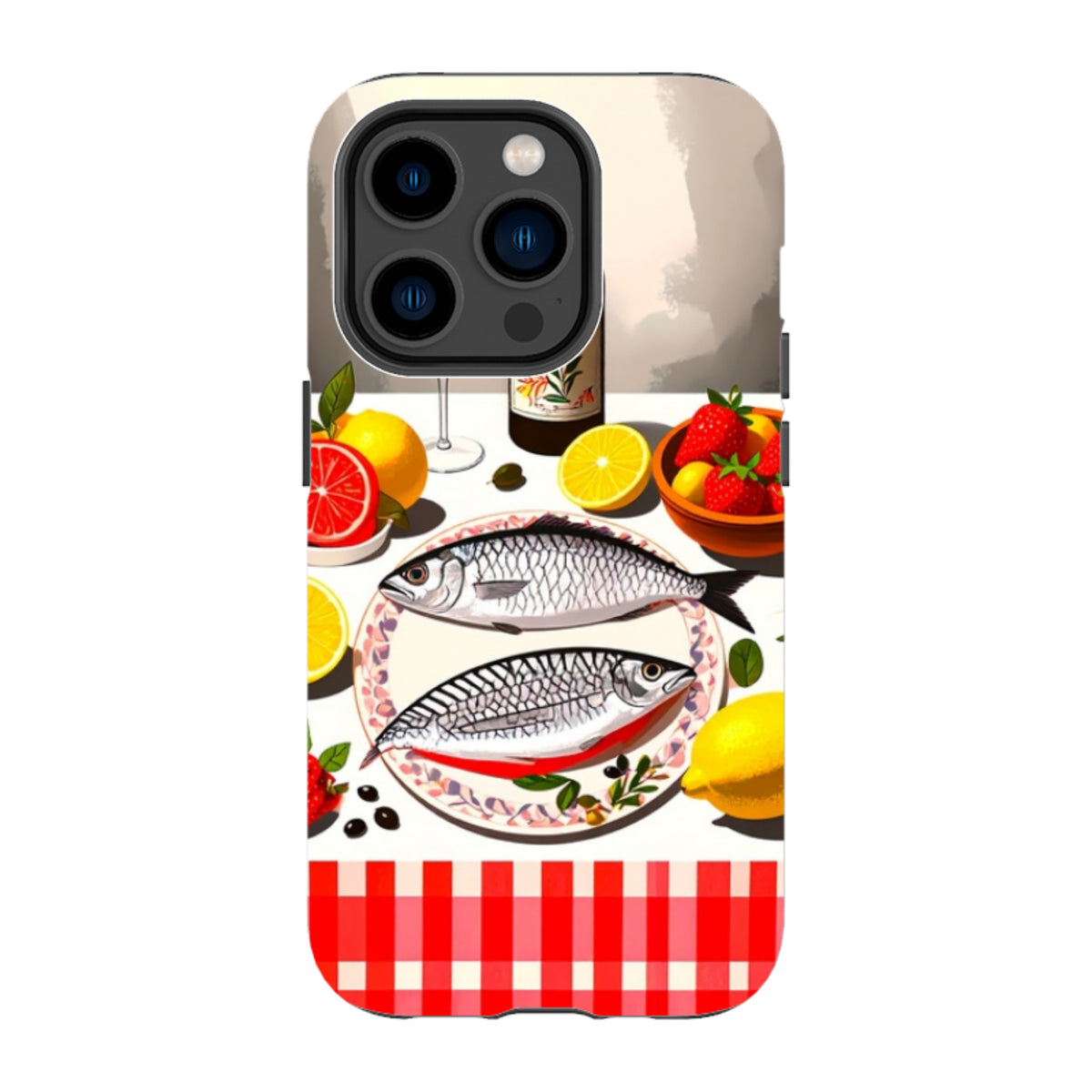 iPhone Tough Case - Plate Of Sardines