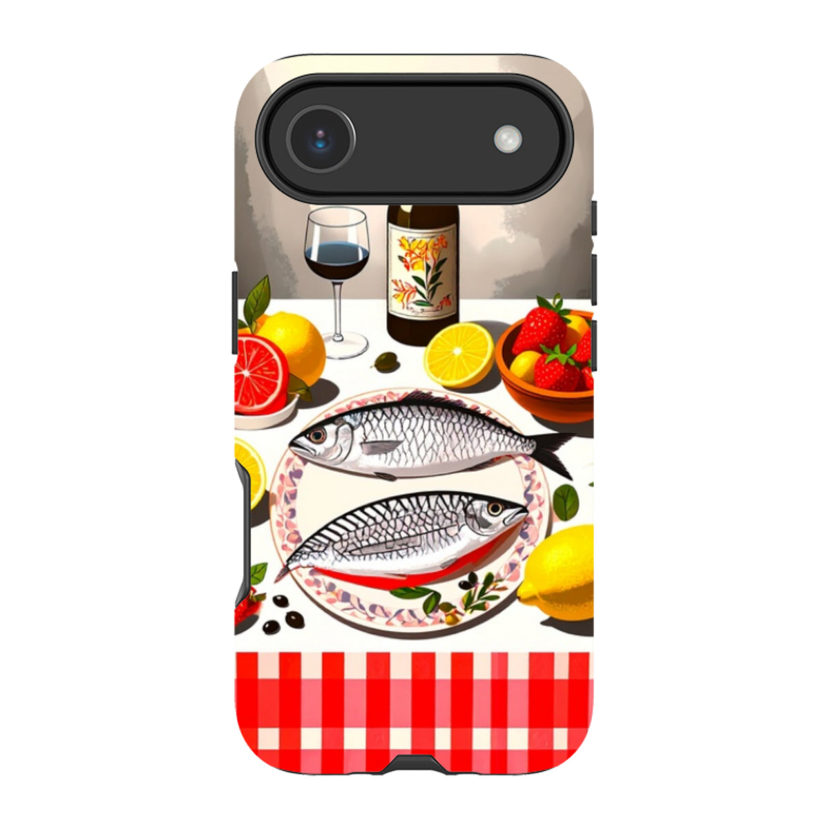 iPhone Tough Case - Plate Of Sardines