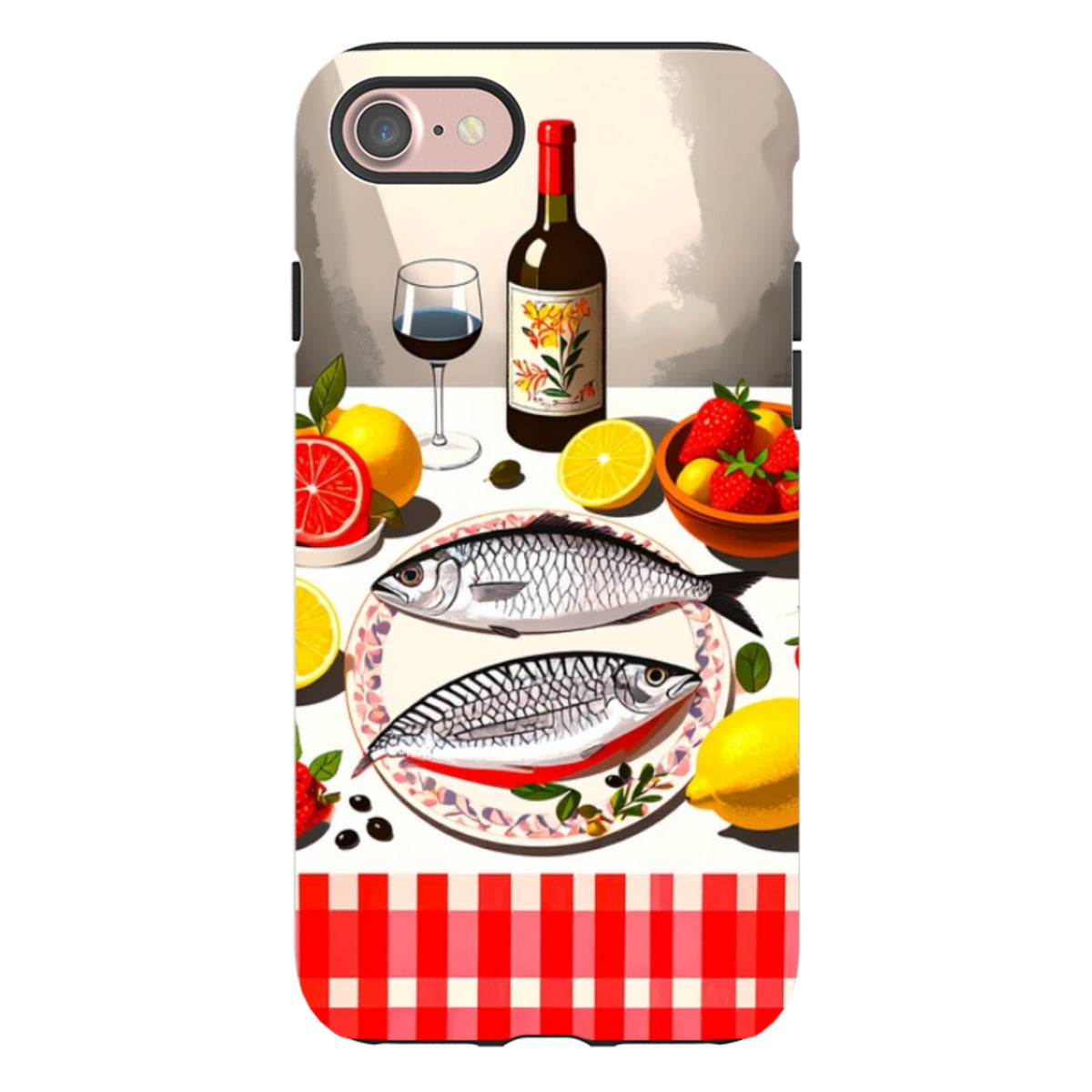 iPhone Tough Case - Plate Of Sardines