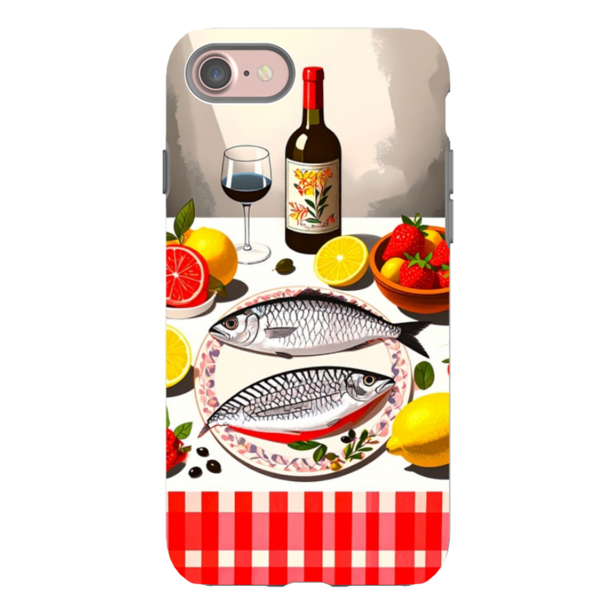 iPhone Tough Case - Plate Of Sardines