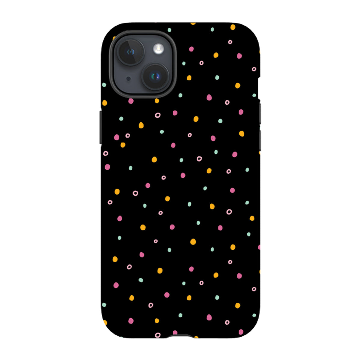 iPhone Tough Case - Polka Dots By Suzy Taylor