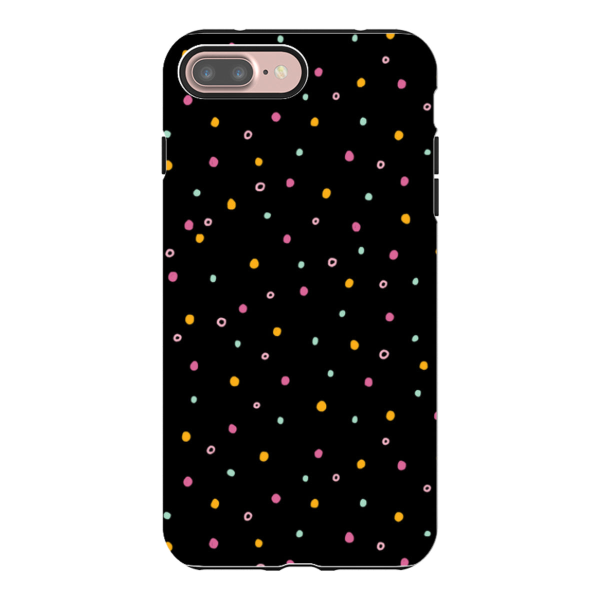 iPhone Tough Case - Polka Dots By Suzy Taylor