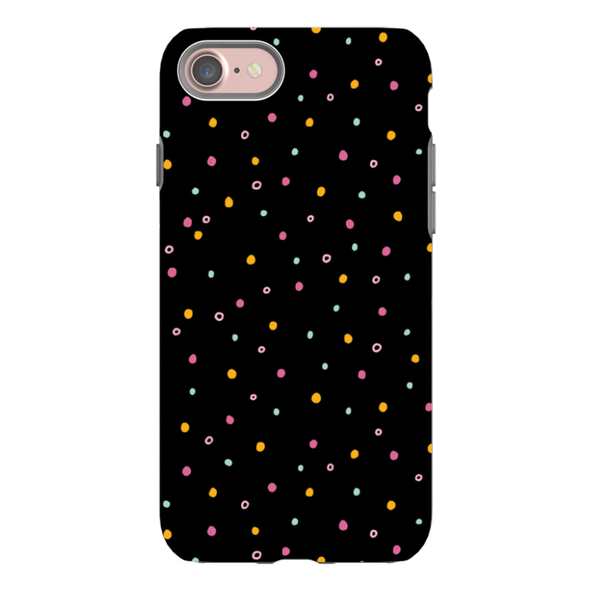 iPhone Tough Case - Polka Dots By Suzy Taylor