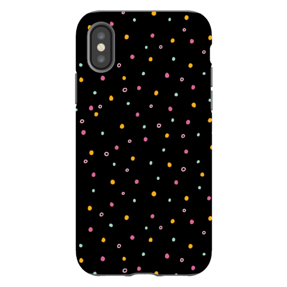 iPhone Tough Case - Polka Dots By Suzy Taylor