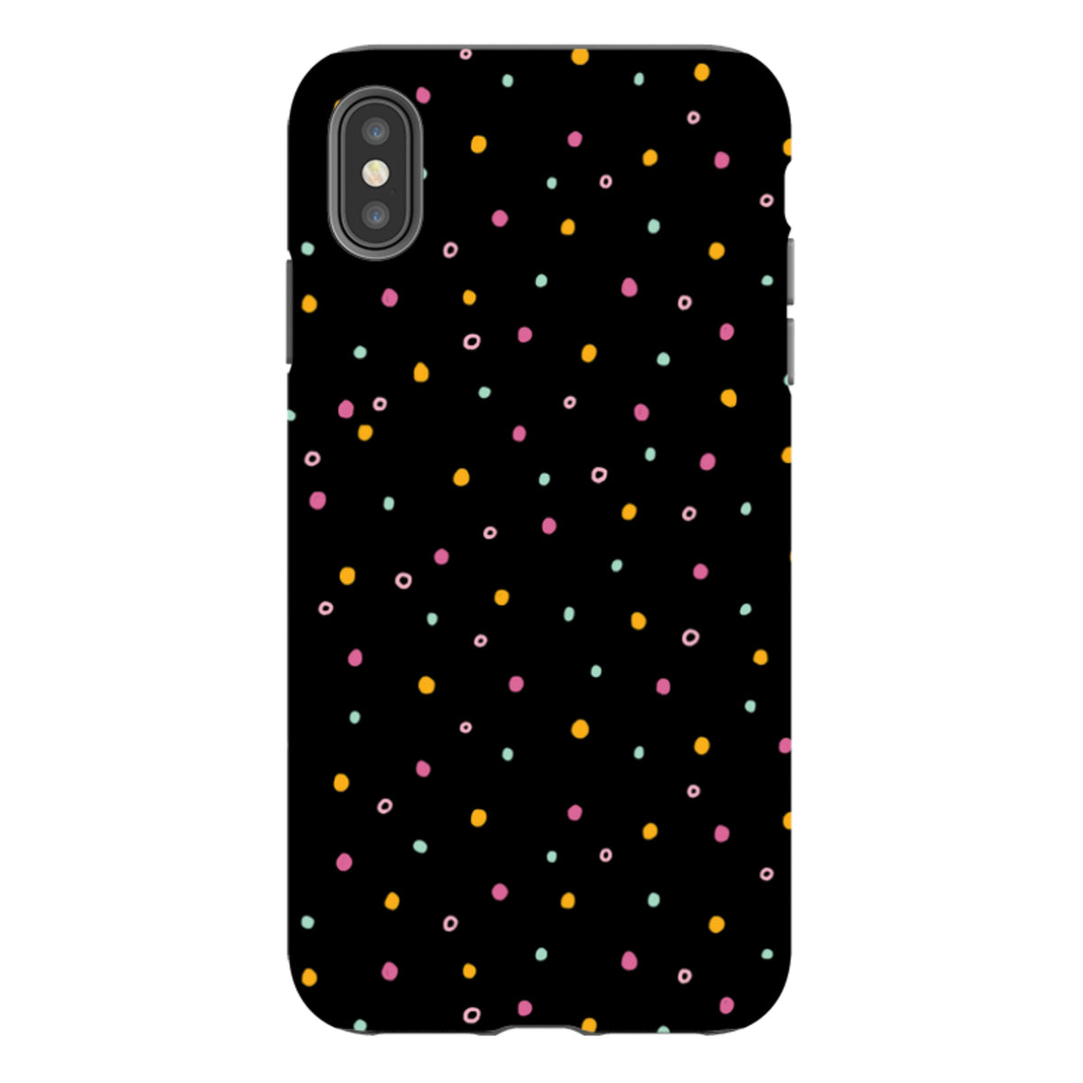 iPhone Tough Case - Polka Dots By Suzy Taylor