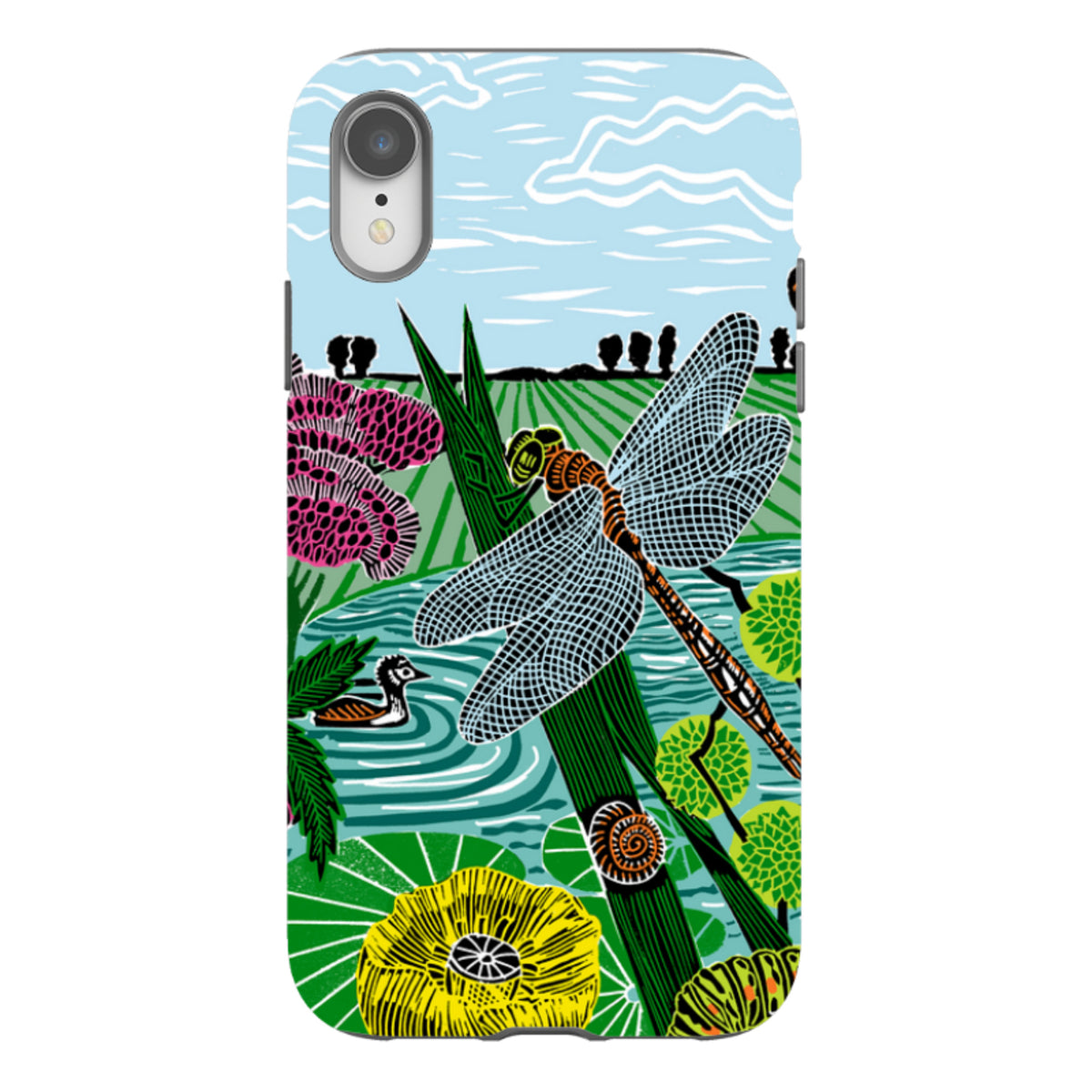 iPhone Tough Case - Pond By Kate Heiss