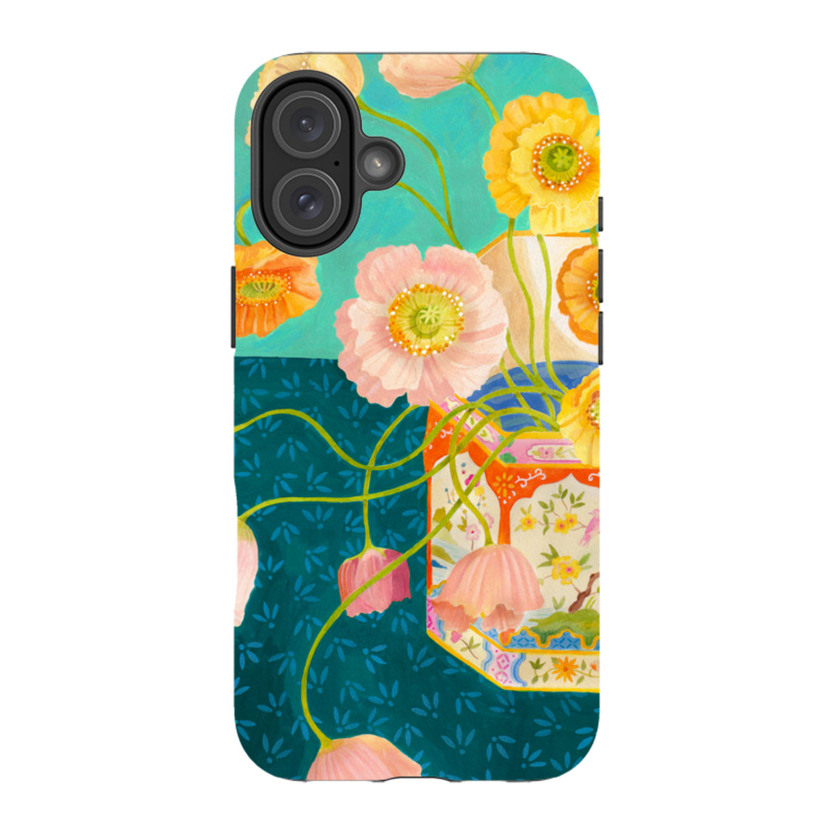 iPhone Tough Case - Poppies By Bex Parkin