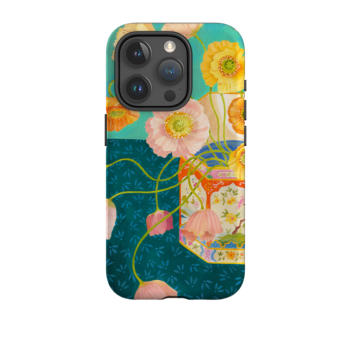iPhone Tough Case - Poppies By Bex Parkin