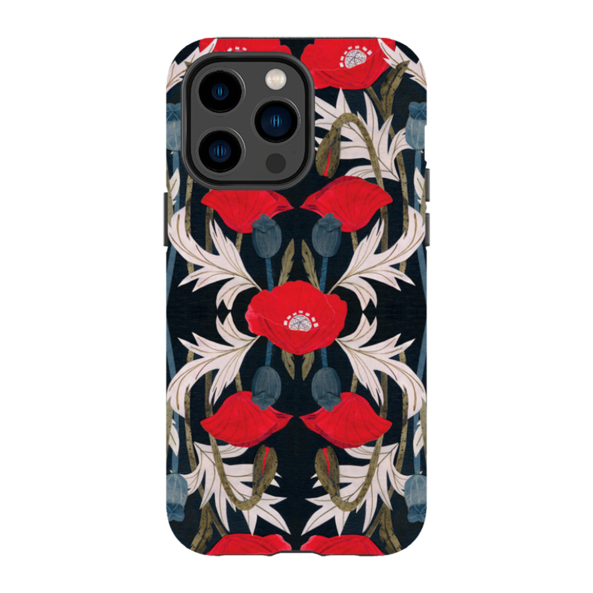 iPhone Tough Case - Poppy By Tracey English