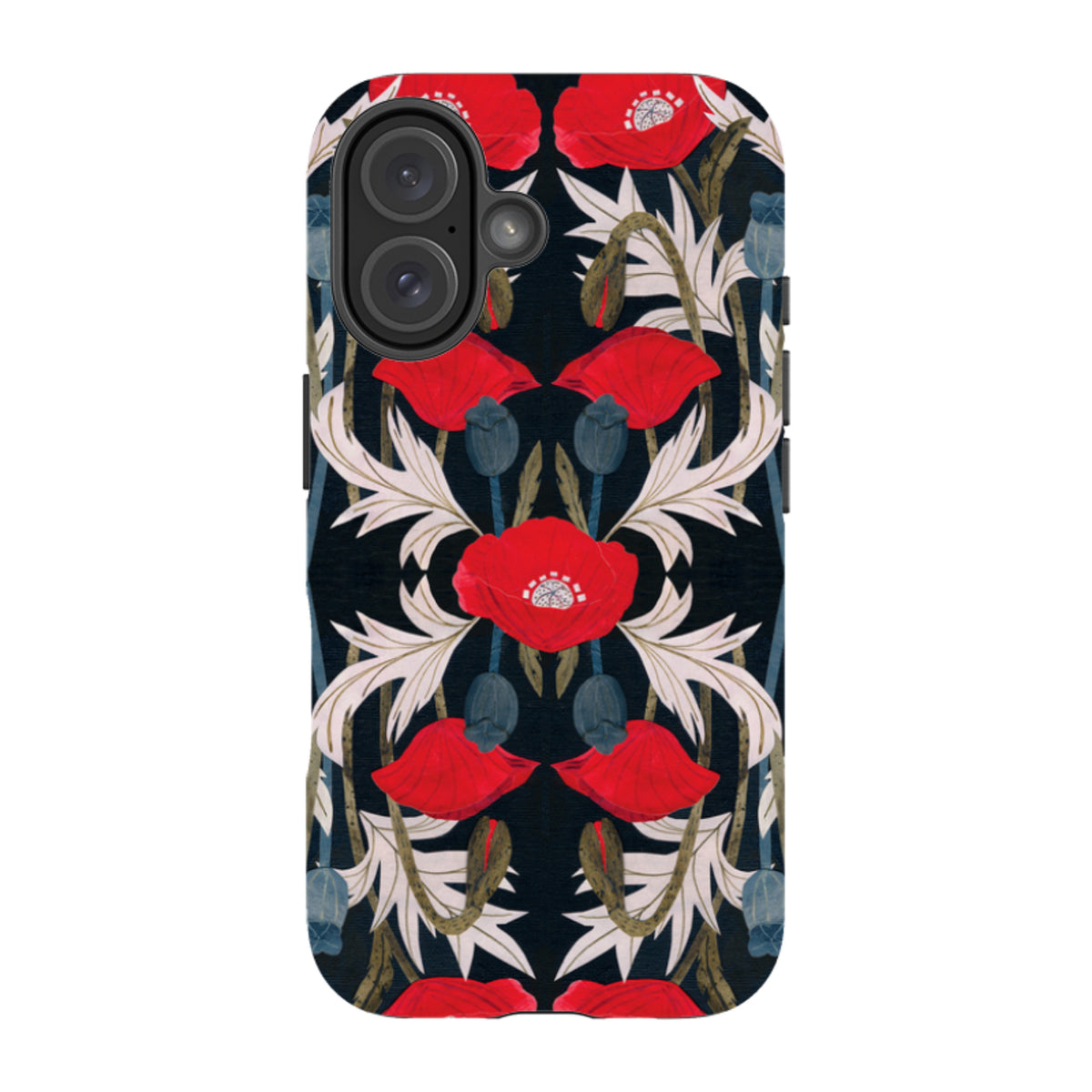 iPhone Tough Case - Poppy By Tracey English