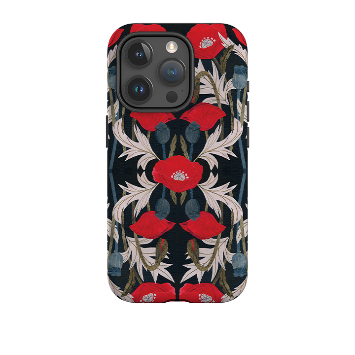 iPhone Tough Case - Poppy By Tracey English