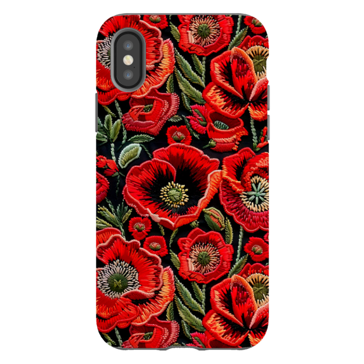 iPhone Tough Case - Poppy Love III