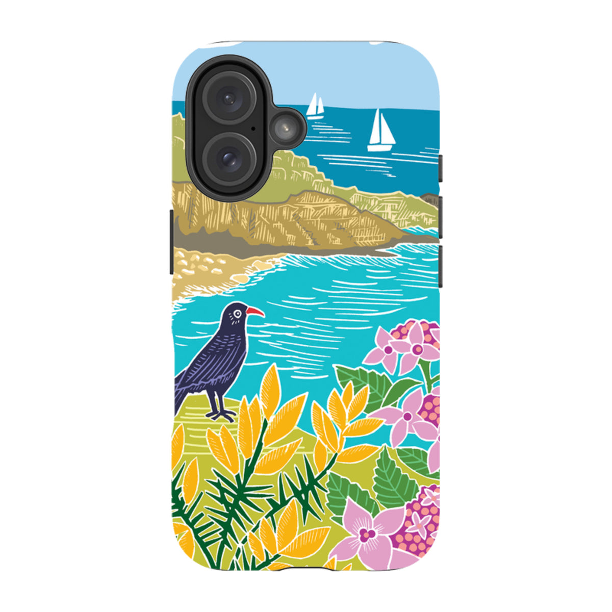 iPhone Tough Case - Porthgwarra Walk By Kate Heiss