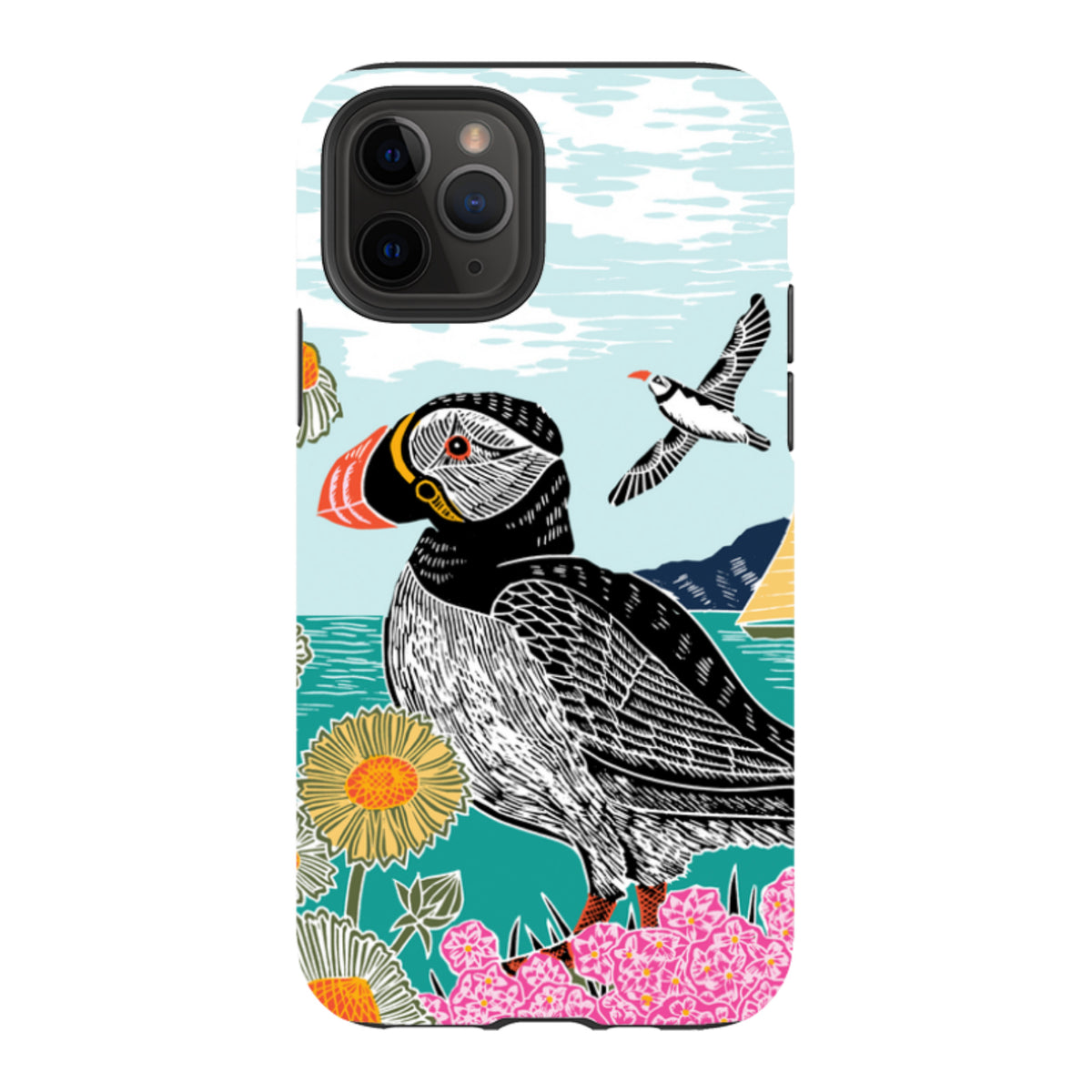 iPhone Tough Case - Proud Puffin By Kate Heiss