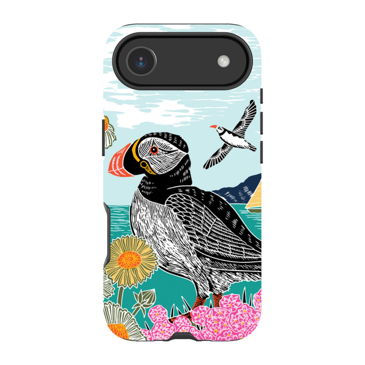 iPhone Tough Case - Proud Puffin By Kate Heiss