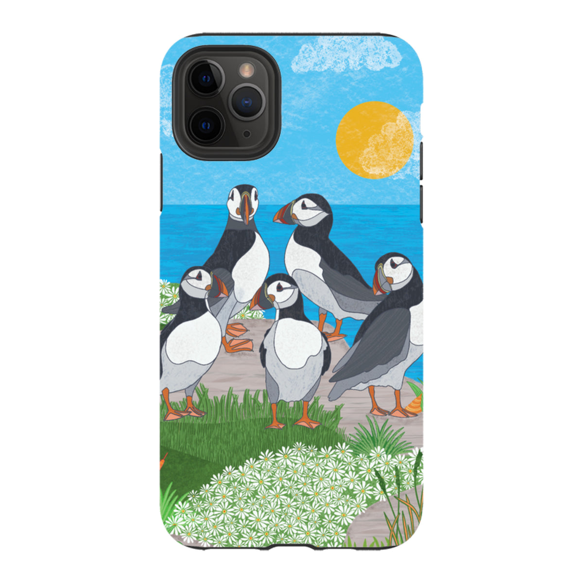 iPhone Tough Case - Puffins By Natalie Pedetti Prack
