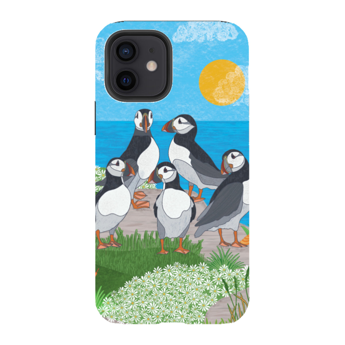 iPhone Tough Case - Puffins By Natalie Pedetti Prack