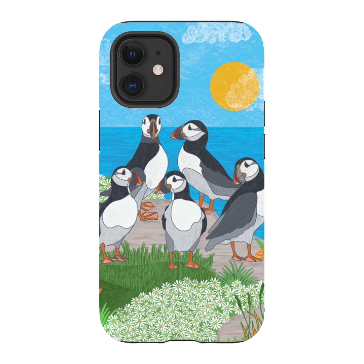 iPhone Tough Case - Puffins By Natalie Pedetti Prack