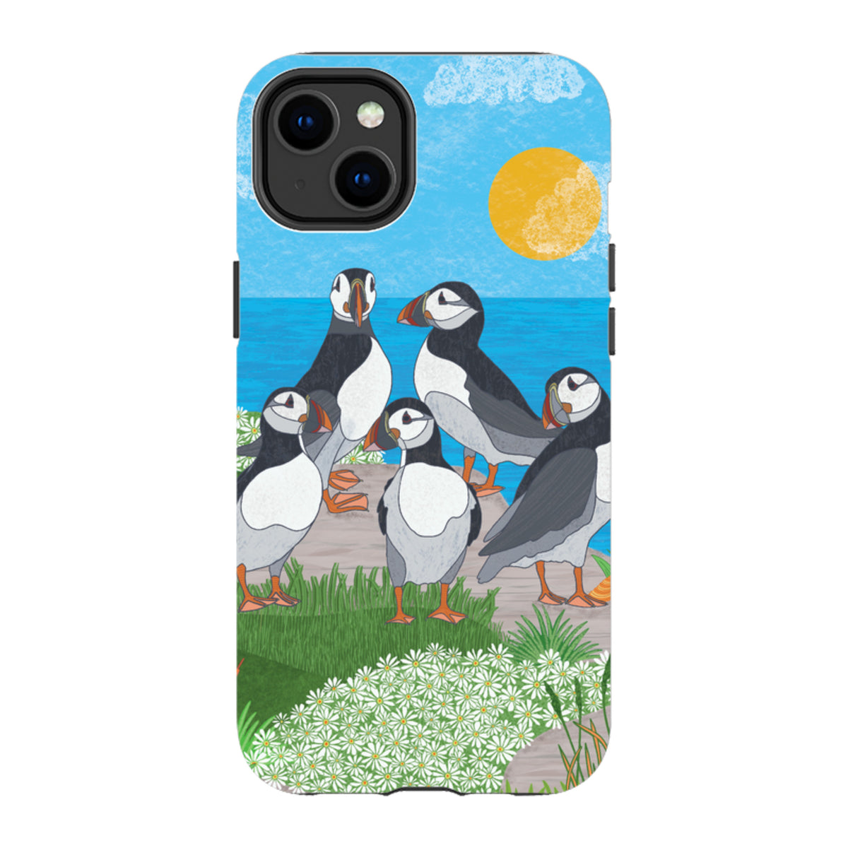 iPhone Tough Case - Puffins By Natalie Pedetti Prack