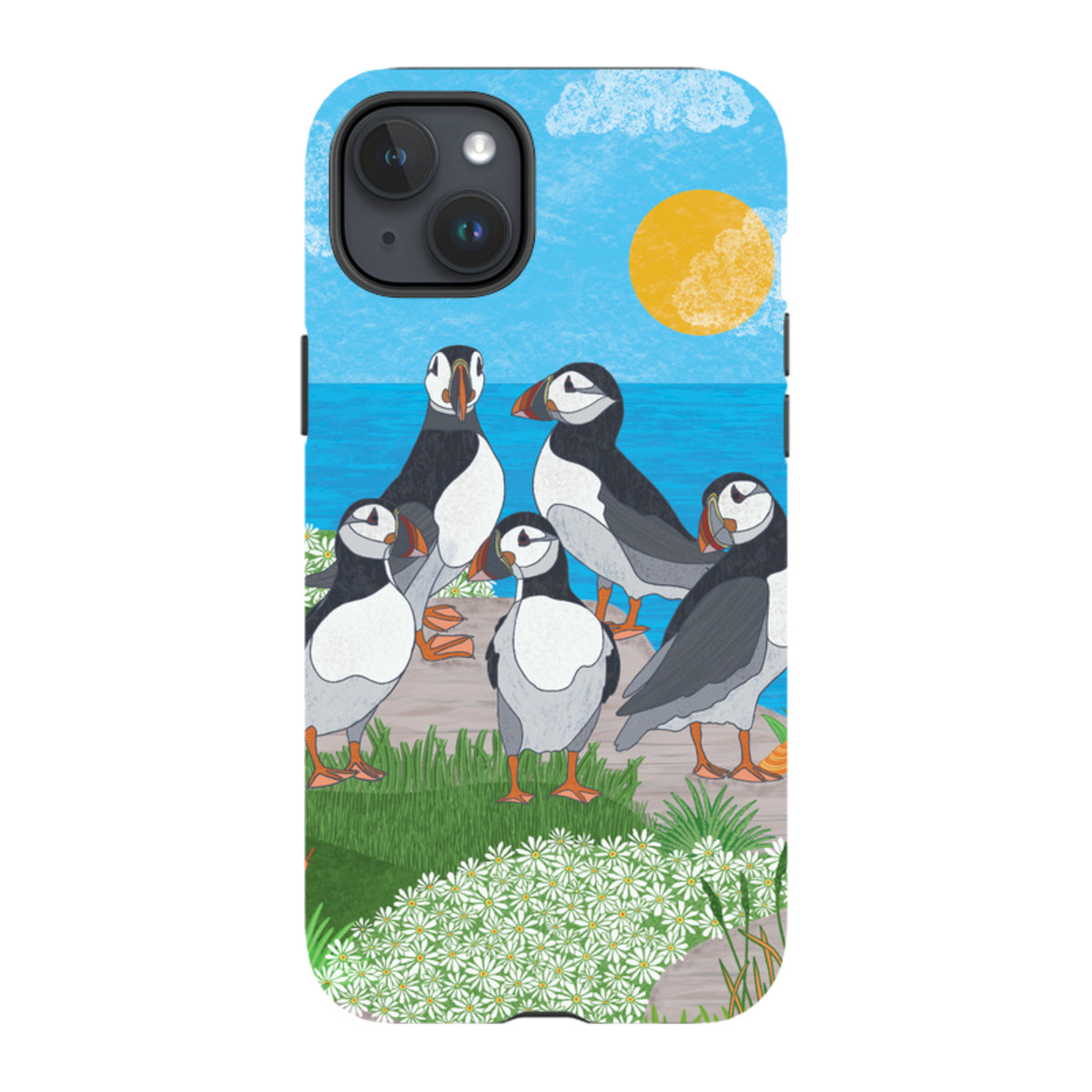 iPhone Tough Case - Puffins By Natalie Pedetti Prack