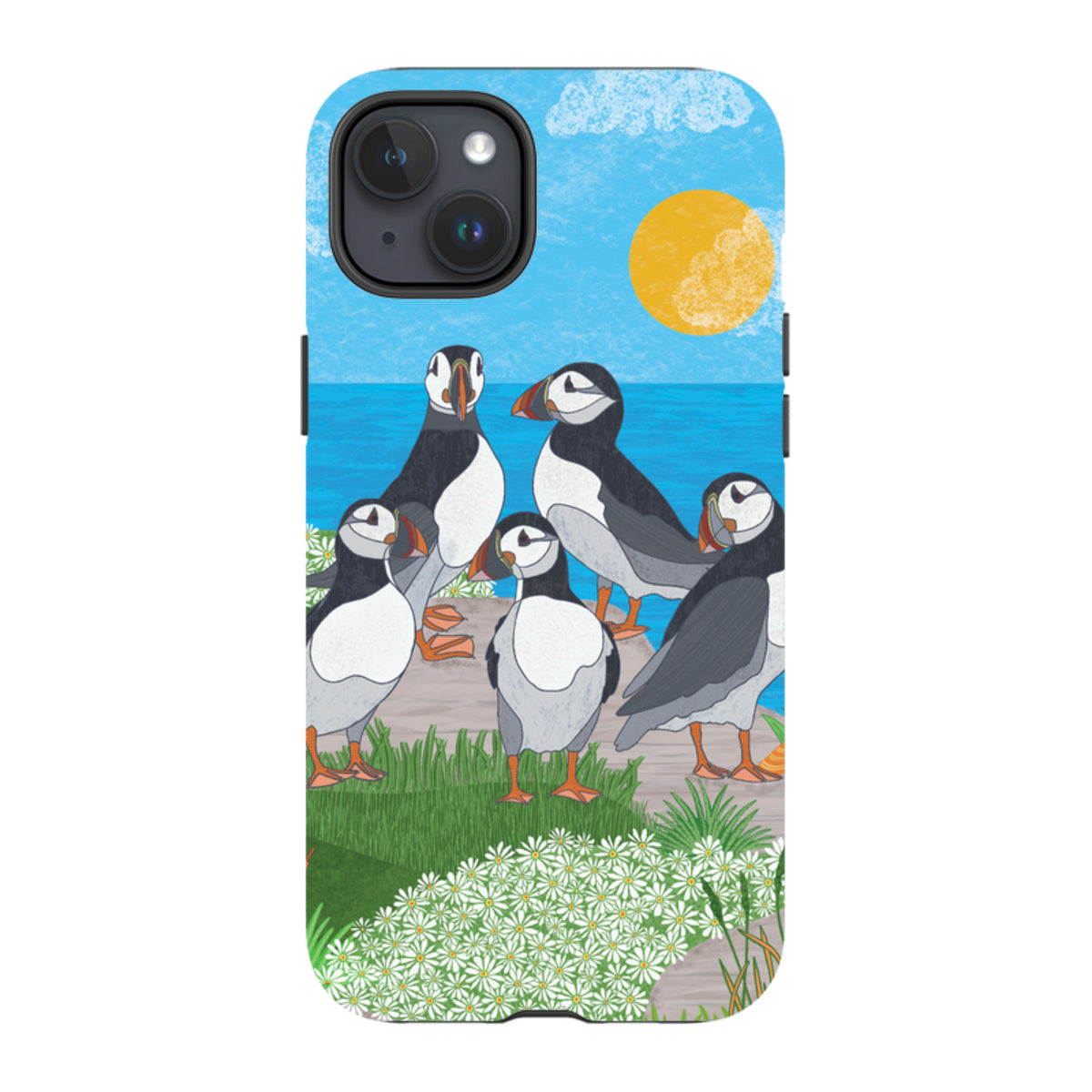 iPhone Tough Case - Puffins By Natalie Pedetti Prack