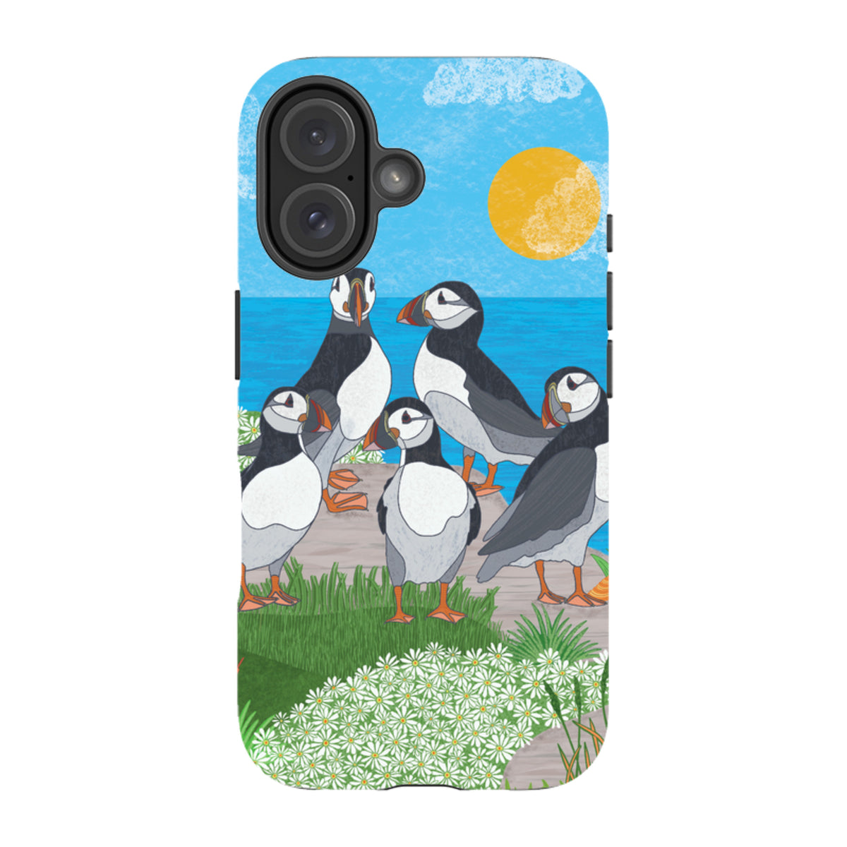 iPhone Tough Case - Puffins By Natalie Pedetti Prack
