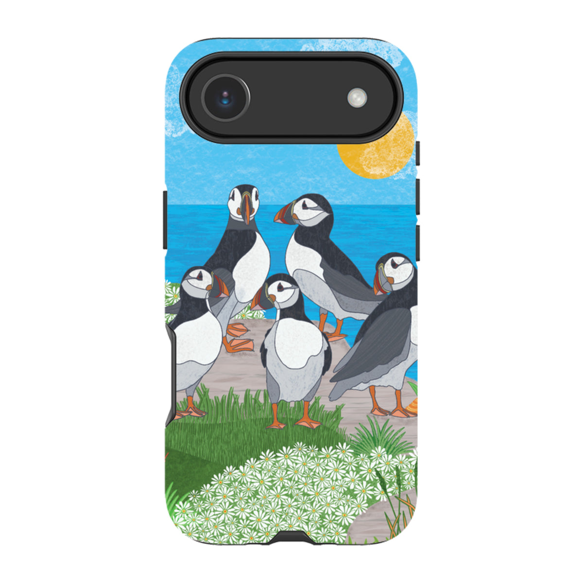 iPhone Tough Case - Puffins By Natalie Pedetti Prack