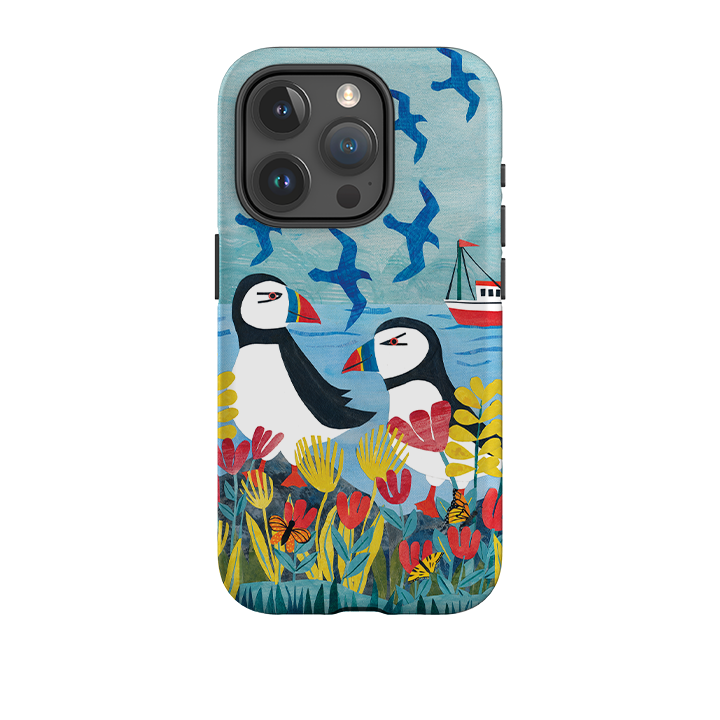 iPhone Tough Case - Puffins By Tracey English