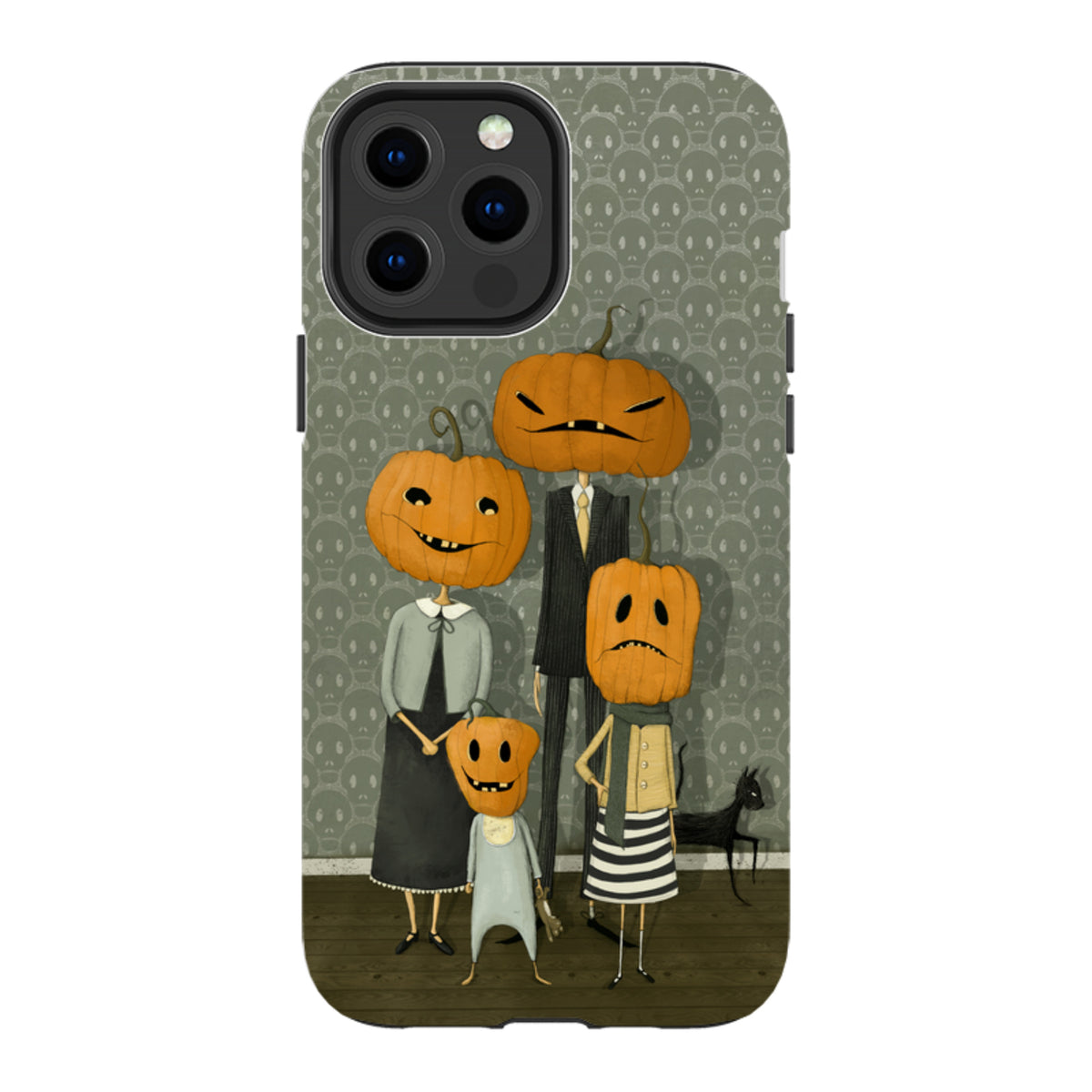 iPhone Tough Case - Pumpkin Family By Maja Lindberg