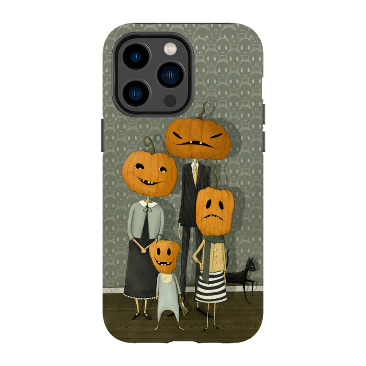iPhone Tough Case - Pumpkin Family By Maja Lindberg