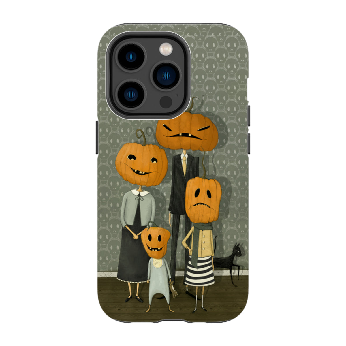 iPhone Tough Case - Pumpkin Family By Maja Lindberg
