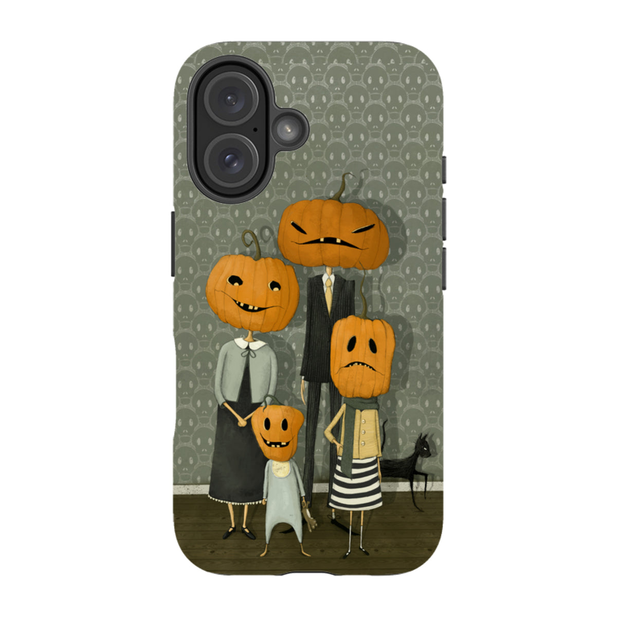 iPhone Tough Case - Pumpkin Family By Maja Lindberg