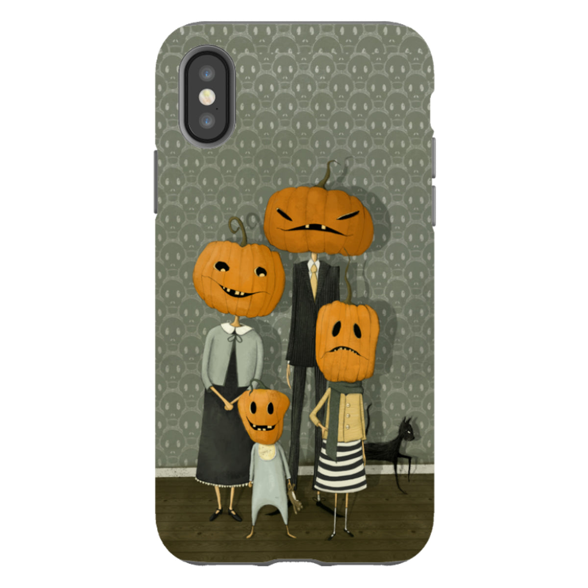 iPhone Tough Case - Pumpkin Family By Maja Lindberg